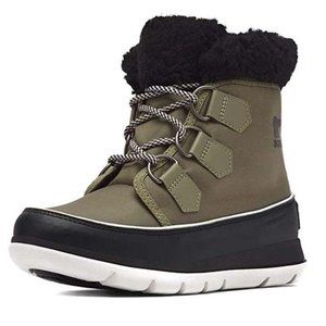 Sorel Women's Explorer Carnival WP 'Hiker Green / Black' NL3040-371 size 7.5